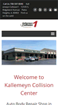 Mobile Screenshot of kallemeyncollision.com